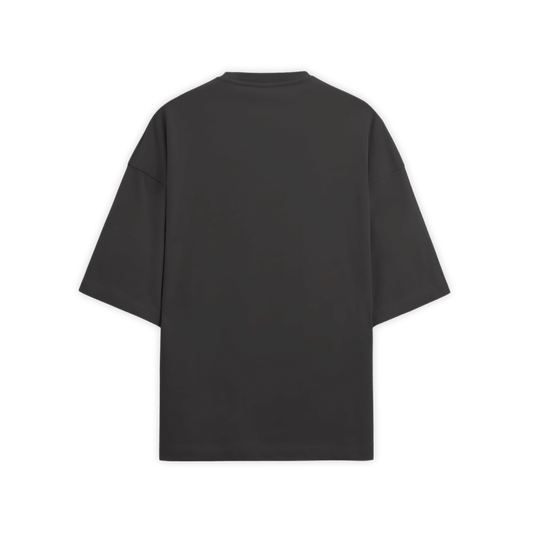 BLACK PLAIN OVERSIZED T-SHIRT