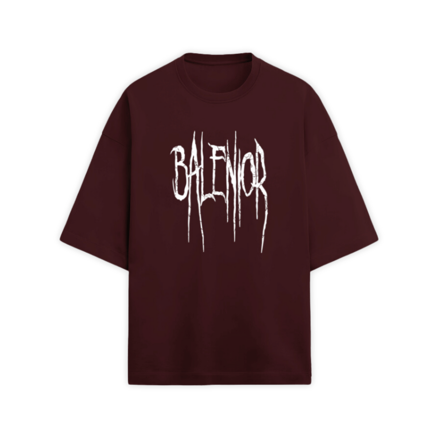 MAROON VAGUE VISION T-SHIRT