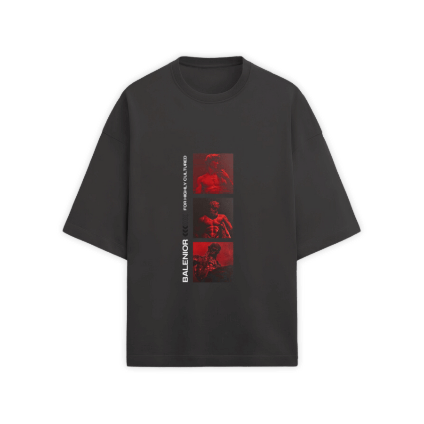 BLACK MYTHIC REALM TEE