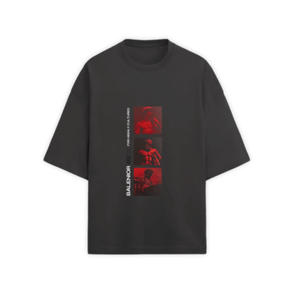 BLACK MYTHIC REALM TEE