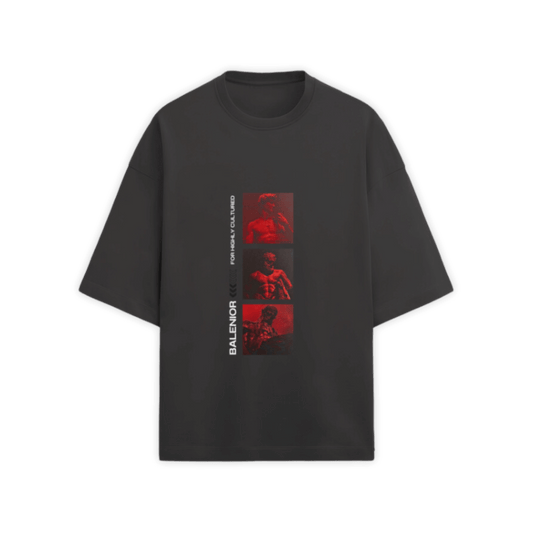 BLACK MYTHIC REALM TEE