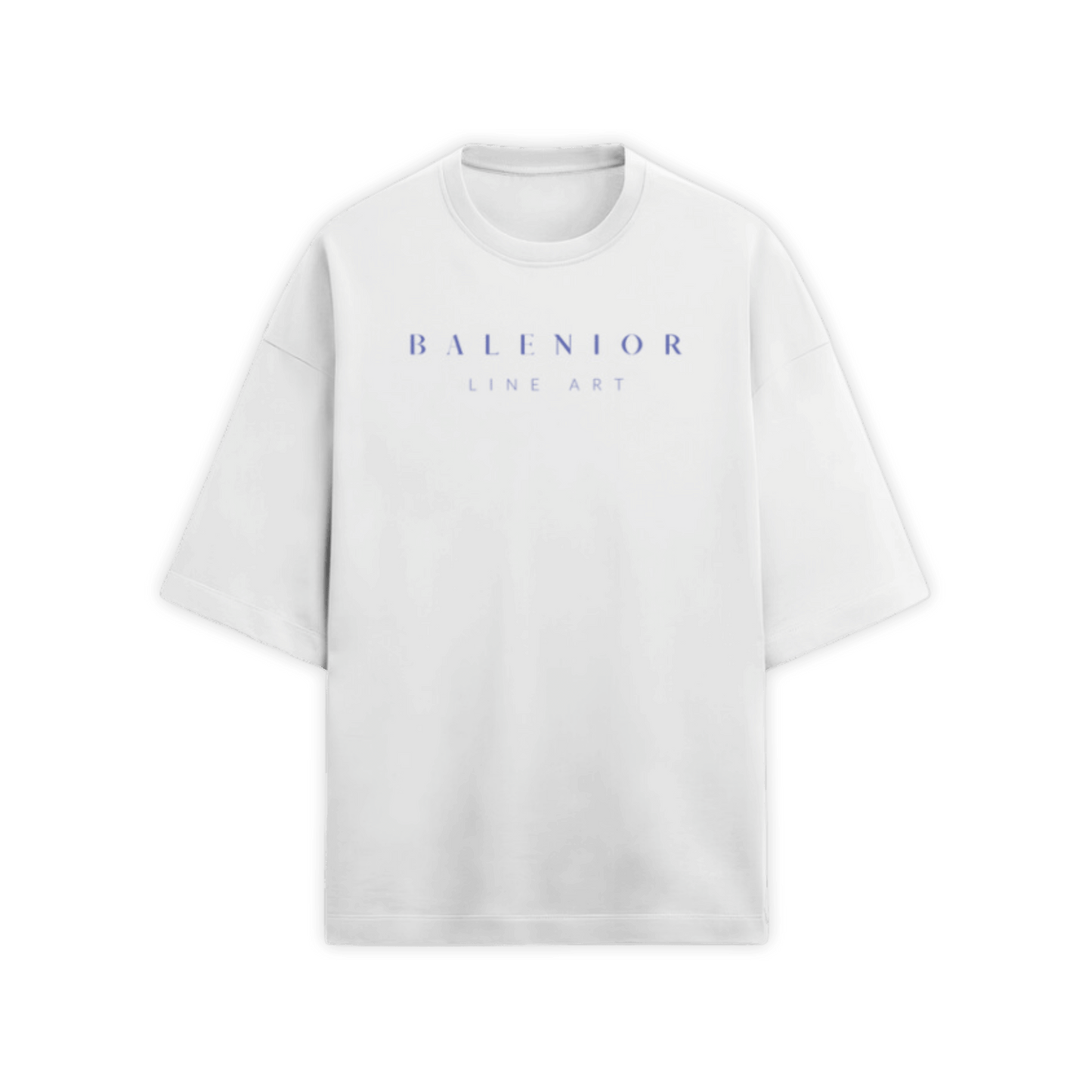 WHITE LINE ART T-SHIRT