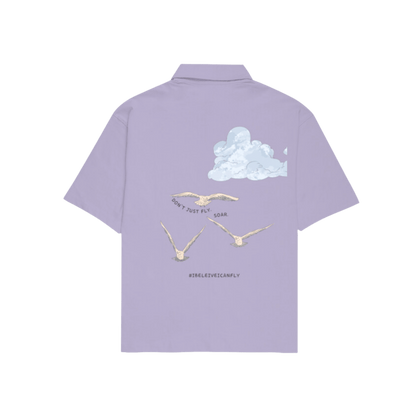 LAVENDER SOAR ABOVE SHIRT