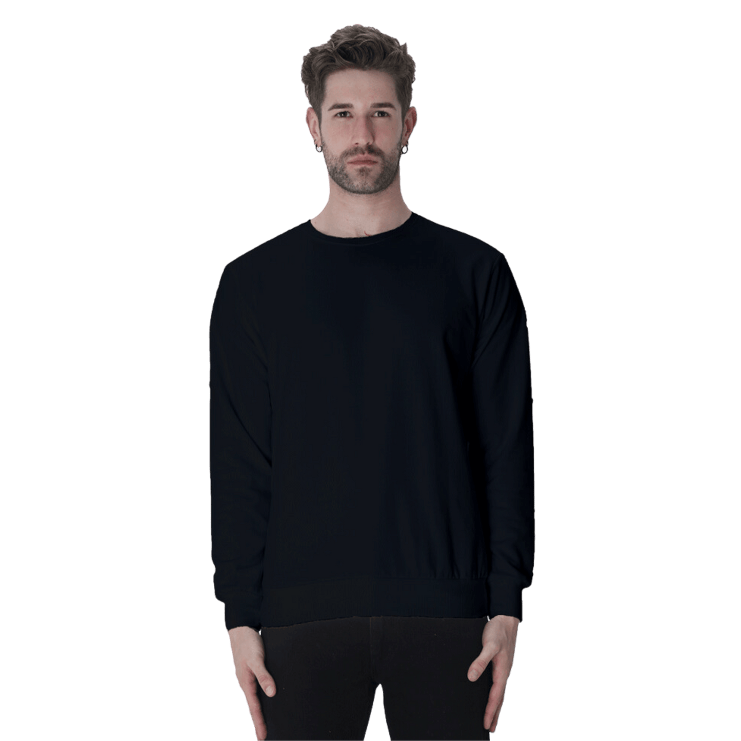 BLACK  SWEATSHIRT