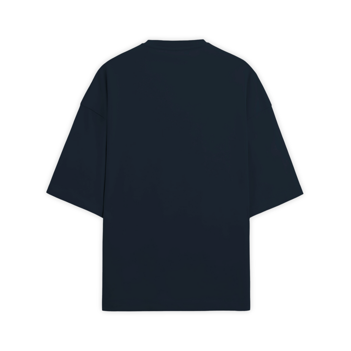 NAVY BLUE PLAIN OVERSIZED T-SHIRT